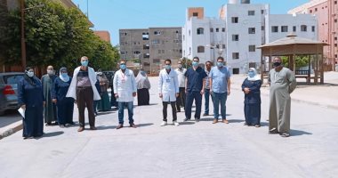شفاء 13 حالة من كورونا وخروجهم من مستشفى الصدر بالزقازيق والواسطى ببنى سويف