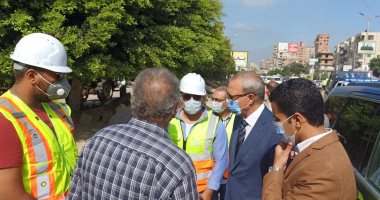 محافظ القليوبية: 20 مليون جنيه لتطوير شارع فريد ندا ببنها