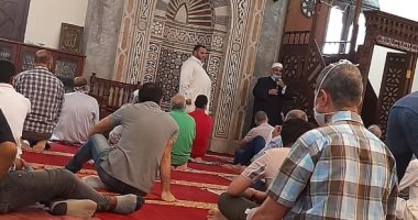 قارئ يشارك بصور لصلاة الجمعة من مسجد الشهيد جلال عامر بالنزهة 