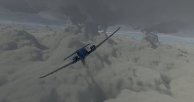 لاعبو محاكاة الطيران الخاصة بمايكروسوفت يطيرون خلال إعصار لورا