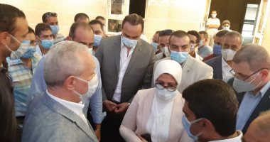وزيرة الصحة تزور مستشفى الأقصر الدولى وتجهيزها للتأمين الصحى الشامل