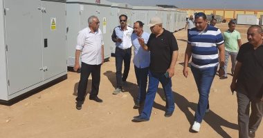رئيس شركة مصر العليا للكهرباء يزور الأقصر لمتابعة الشبكات.. صور