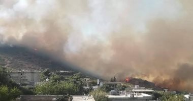 السلطات اليونانية تعلن احتواء حرائق الغابات في جزيرة ساموس