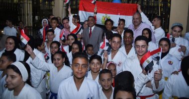 محافظ مطروح يطلق شعلة أولمبياد الطفل المصرى 2020