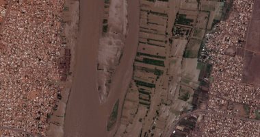السودان تحت حصار المياه.. السيول تغرق الخرطوم والقمر الصناعي يكشف حجم الفيضان.. ألبوم صور