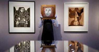 بيكاسو يظهر فى لندن ..دار كريستى تعرض مجموعة من أجمل أعمال الفنان الأسبانى