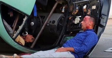 محمود عبد المغنى يتعرض لحادث سير ضمن أحداث مسلسل "شارع 9".. صورة