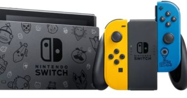 Nintendo تكشف عن إصدار خاص من جهاز Switch مستوحى من لعبة Fortnite