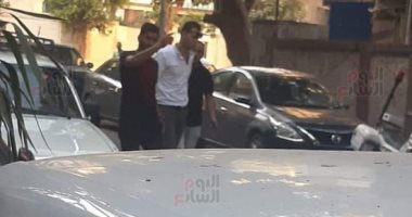 صالح جمعة يطلب التصالح أمام النيابة مع شاب صدمه بسيارته فى الجيزة