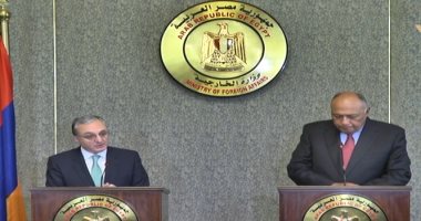 وزير خارجية أرمينيا: الأرمن فى مصر عملوا على تقوية أواصر الصداقة بين البلدين