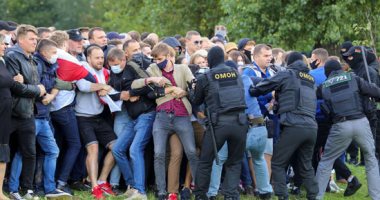 الداخلية البيلاروسية تعلن اعتقال 442 متظاهرا خلال الاحتجاجات