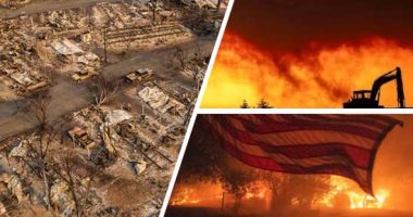 صحيفة أمريكية تكشف جائحة كورونا تعرقل جهود مكافحة حرائق الغابات بكاليفورنيا