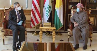 بارزانى لسفير واشنطن: نقدر اهتمام صناع القرار لدى بلادكم بالعراق وكردستان