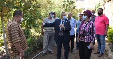 فيديو.. نائب رئيس جامعة أسيوط يتفقد مشتل النباتات ومزارع المحاصيل والفاكهة والزينة