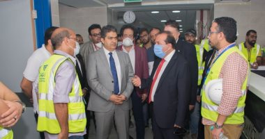رئيس جامعة طنطا يتفقد أعمال الإنشاءات لمبنى مستشفى الجراحات الجديد