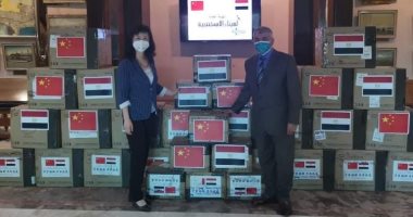 ميناء الإسكندرية يستقبل شحنة مستلزمات طبية هدية من دولة الصين