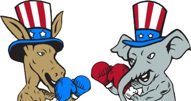 فيل وحمار وبطة عرجاء.. رموز السياسة الأمريكية مع اقتراب مارثون الانتخابات