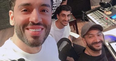رامي جمال يسجل أغنية جديدة مع نادر حمدى فى الاستديو: "وعد بقنبلة فنية"