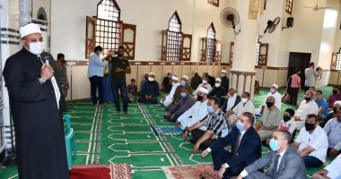 افتتاح مسجد العبدانية بسنورس بتكلفة 5 ملايين جنيه