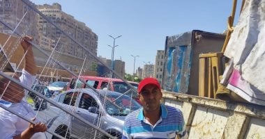ضبط 42 حالة إشغال وإيقاف بناء مخالف بأحد المحلات بالإسكندرية
