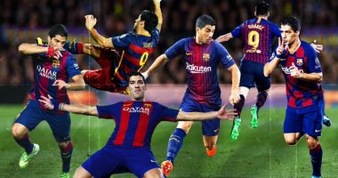 برشلونة يستعرض أبرز لحظات سواريز ويلقبه بـ"الأسطورة".. فيديو