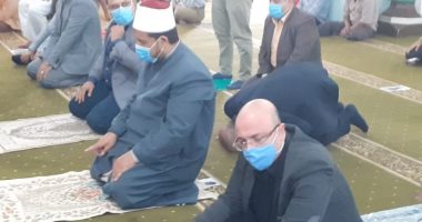 محافظ بنى سويف يشهد افتتاح مساجد جديدة ويشيد بموضوع خطبة الجمعة