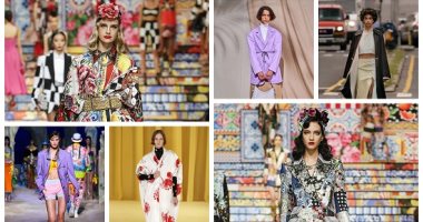 أفضل إطلالات دور الأزياء العالمية خلال أسبوع الموضة فى ميلانو لربيع 2021..ألبوم صور