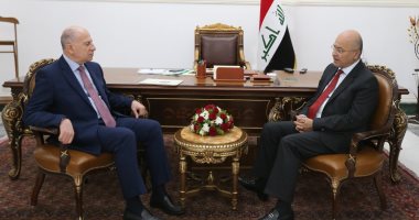الرئيس العراقى يدعو لتضافر الجهود لتهيئة الأجواء المناسبة لإجراء الانتخابات