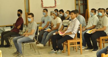 جامعة المنيا توقع الكشف الطبى على المتقدمين لكليتى الحقوق والأسنان