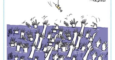 كاريكاتير صحيفة أردنية.. العالم يتعلق بأمل اللقاح للخلاص من كورونا