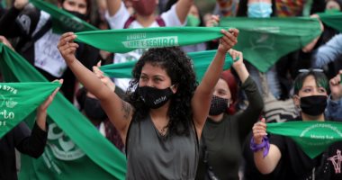 مظاهرات فى بوليفيا من أجل تشريع الإجهاض الآمن للنساء