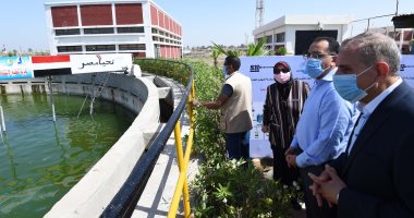 رئيس الوزراء يتفقد محطة معالجة مياه الصرف الصحي بكفر الشيخ  