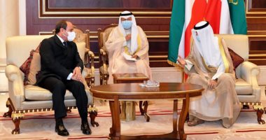 السيسي يصل الكويت لتقديم العزاء في وفاة الشيخ صباح الأحمد