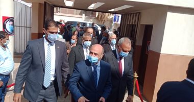 وزير العدل ومحافظ القليوبية يصلان مقر افتتاح محكمة شبين القناطر بعد تطويرها