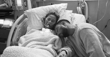 كريسى تيجان تفقد مولودها بعد نقلها للمستشفى بسبب النزيف.. صور