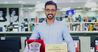 الزميل محمد أسعد يتسلم جائزة مصطفى وعلي أمين لأفضل تحقيق صحفي.. صور