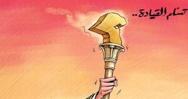 كاريكاتير صحيفة كويتية يحتفى بتولى الشيخ نواف قيادة الكويت 
