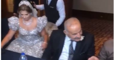 أول لقطات من حفل زفاف أمير شاهين ومنة جاب الله (فيديو وصور)