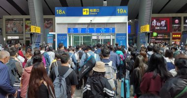الصين تحقق رقما قياسيا برحلات السكك الحديدية فى عطلة ما بعد كورونا