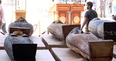 هل تم نقل توابيت سقارة الأخيرة إلى المتحف المصرى الكبير؟
