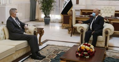 رئيس العراق يبحث مع سفير واشنطن دعم إجراءات حماية البعثات الدبلوماسية