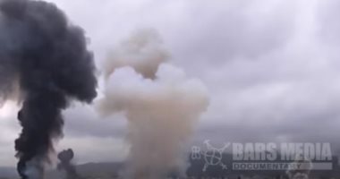 أرمينيا تنشر فيديو لقصف صاروخي من الجيش الأذربيجاني وسط عاصمة قره باغ