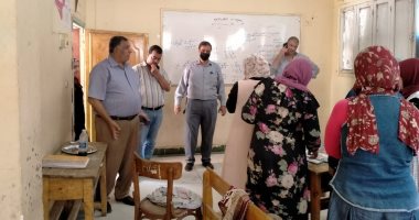 أمين "عمال مصر" يزور مدرسة مصر الخاصة للاطمئنان على إجراءات الوقاية