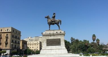 100 منحوتة .. تمثال إبراهيم باشا يحرس القاهرة الخديوية 