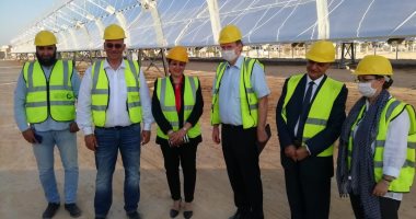 سفير الاتحاد الأوروبى يزور محطة مركزات الطاقة الشمسية بأكاديمية البحث العلمى ببرج العرب