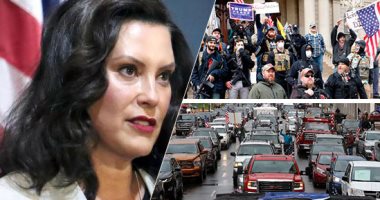 إرهاب باسم "تطبيق القانون".. "CNN" تكشف مخطط لاختطاف حاكمة ولاية أمريكية اعتراضا على قيود الإغلاق.. اجتماع لعناصر الخلية ناقش محاكمة "ويتمير" بتهم الخيانة.. ومخبر سرى: كان هناك نية لاحتلال مبنى الولاية بمسلحين