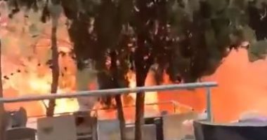 صور وفيديوهات جديدة لحرائق هائلة تجتاح مناطق متفرقة فى إسرائيل