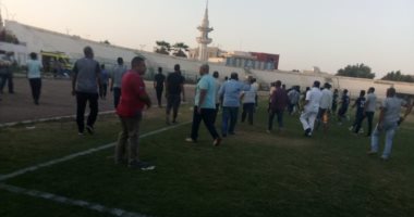 معركة طاحنة بعد انتهاء مباراة سوهاج والألومنيوم بالتعادل السلبى