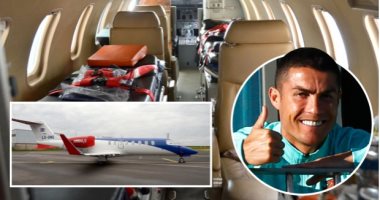 رونالدو يغادر العزل ليطير إلى إيطاليا على طائرة إسعاف خاصة