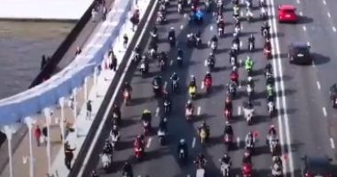 انطلاق مهرجان الدراجات النارية في موسكو وسط تطبيق إجراءات الوقاية من كورونا